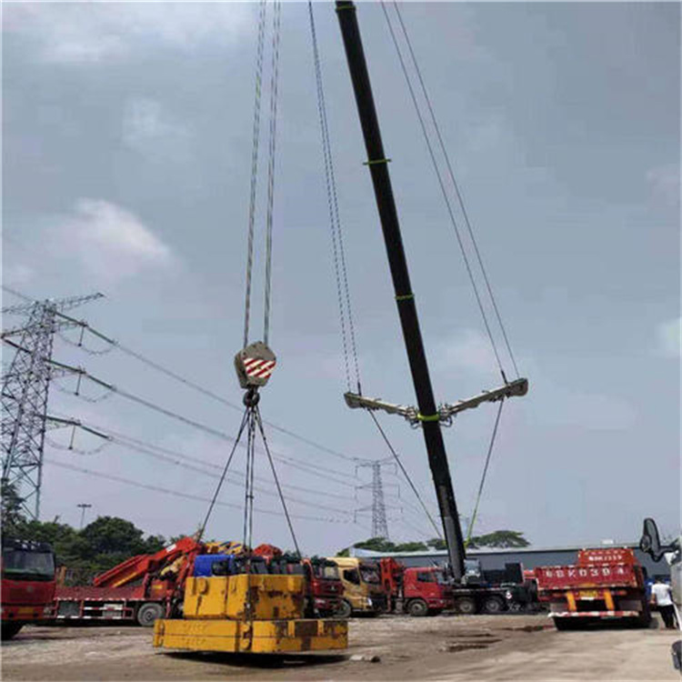和舍镇风电设备吊装